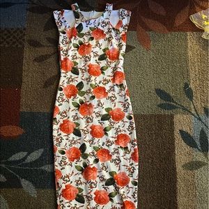 Flower Patterned Dress
